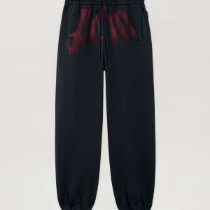 Big Waist Logo Sweatpants Black Burbery | Fragment Clothing