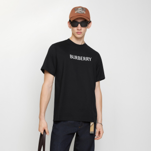 Slim Fit Logo Cotton T-shirt | Fragment Clothing - View 2