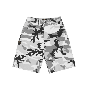Guerillaz Cargo Short [Arctic Camo] | Fragment Clothing