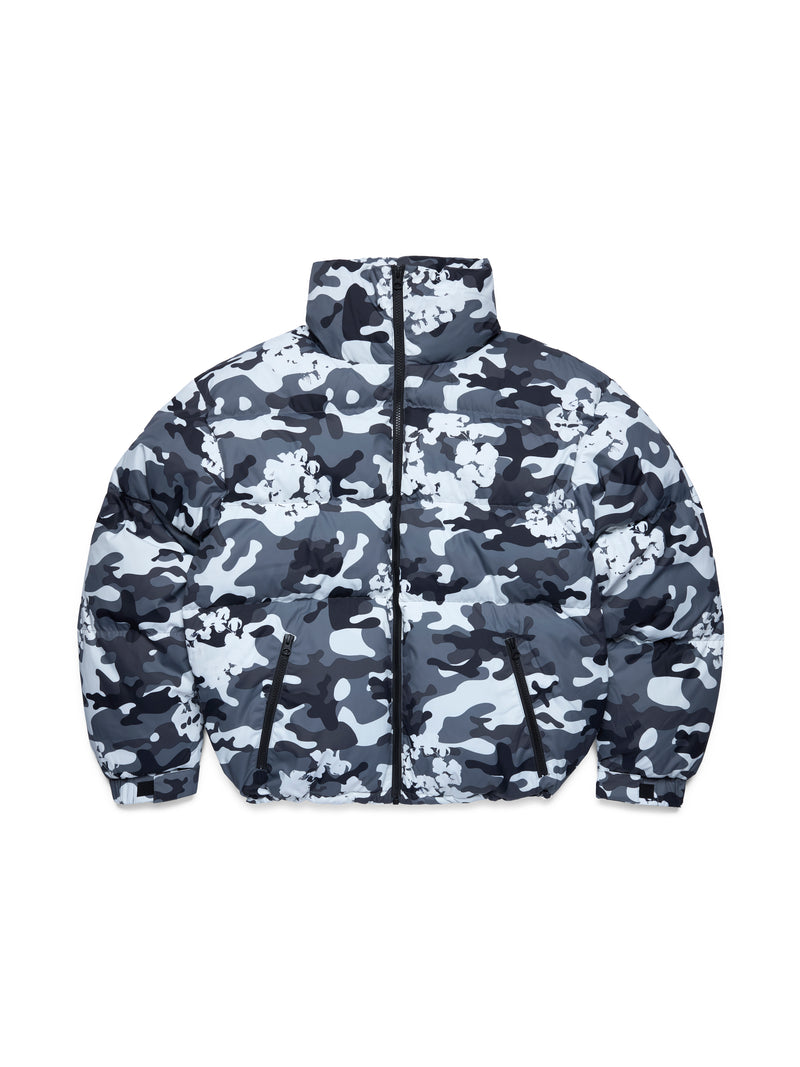 Cotton Wreath Puffer Jacket White Camo Cotton Wreath Puffer Jacket White Camo | Fragment Clothing