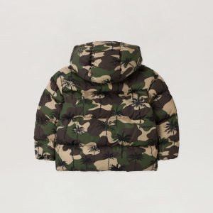 Camo Palms Hoodie Puffer Jacket (2) | Fragment Clothing
