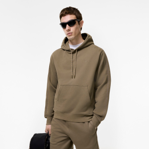 Check Piping Cotton Hoodie | Fragment Clothing - View 2