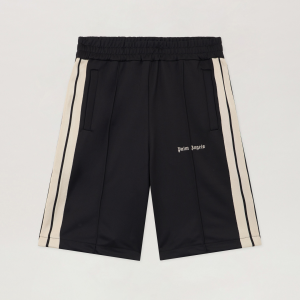 Classic Logo Track Shorts Black Off White | Fragment Clothing