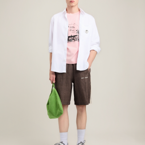 Classic Logo Track Shorts Brown (3) | Fragment Clothing