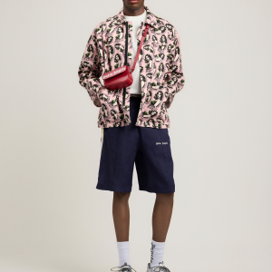 Classic Logo Track Shorts Navy Blue (2) | Fragment Clothing