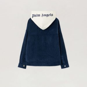 Corduroy Hooded Shirt Jacket (2) | Fragment Clothing
