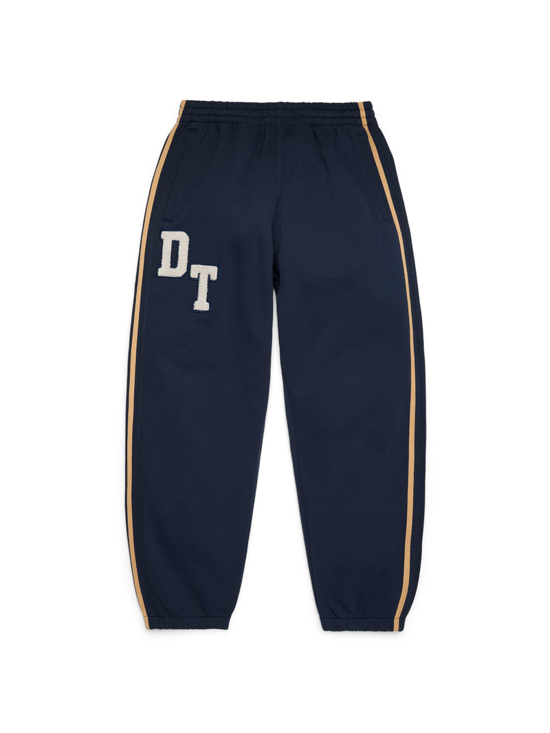DTChenilleEmbroideredSweatpant-Blue-Front DT Chenille Sweatpant Blue | Fragment Clothing