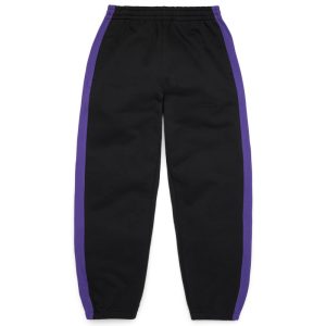 DT Stripe Open Hem Sweatpant Black | Fragment Clothing