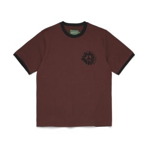 Denim U Ringer Tee Brown | Fragment Clothing