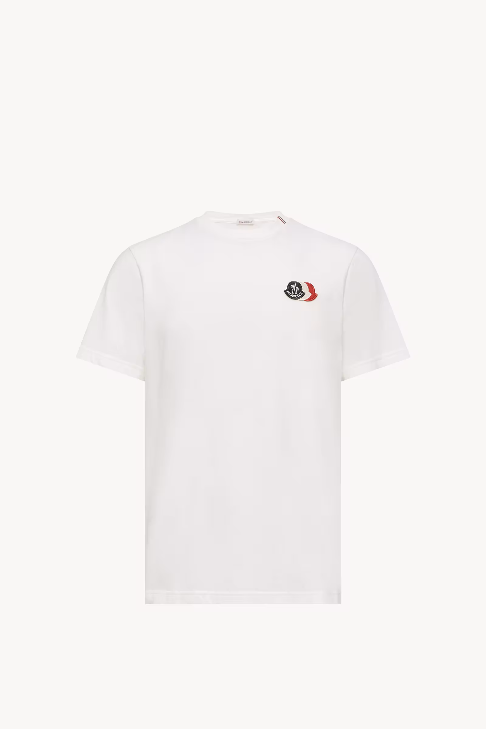 Embroidered Tricolor Logo Cotton T-Shirt Moncler Embroidered Tricolor Logo Cotton T-Shirt | Fragment Clothing