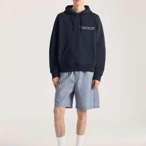 Givenchy Couture Seam Hoodie in Fleece with Archives print | Fragment Clothing