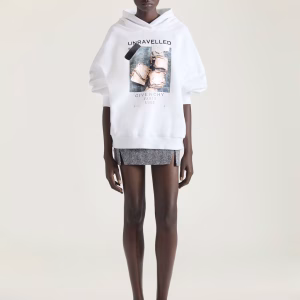 Givenchy Hoodie Sweatshirt in Fleece with Archive print | Fragment Clothing - View 2