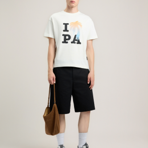 I Love Pa Over T-Shirt  Off White | Fragment Clothing - View 2