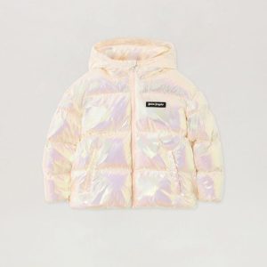 Iridescent Logo Puffer Jacket | Fragment Clothing