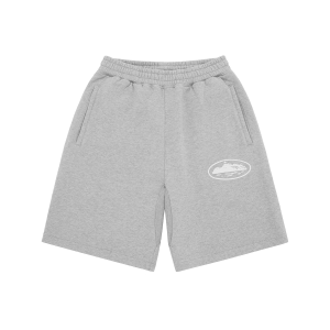 Island Puff Print Sweatshort [heather Grey] | Fragment Clothing