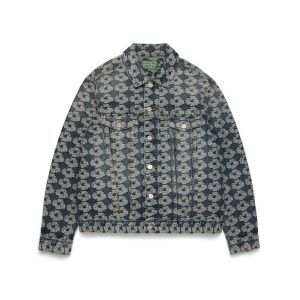 Jacquard Wreath Denim Jacket | Fragment Clothing