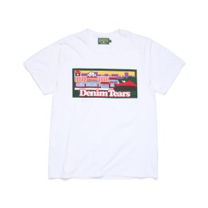 Liberty Rock Skyline Tee White | Fragment Clothing