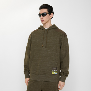 Landscape Label Cotton Hoodie | Fragment Clothing - View 2
