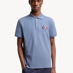 Logo Patch Cotton Piquet Polo Shirt3 | Fragment Clothing
