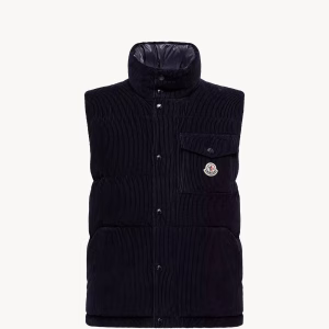 Moncler Agen Corduroy Down Vest | Fragment Clothing