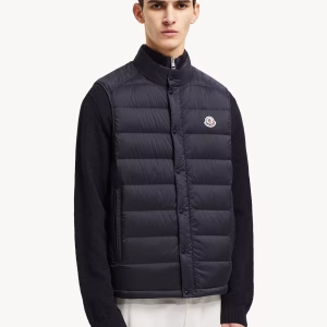 Moncler Barthe Down Vest | Fragment Clothing - View 2