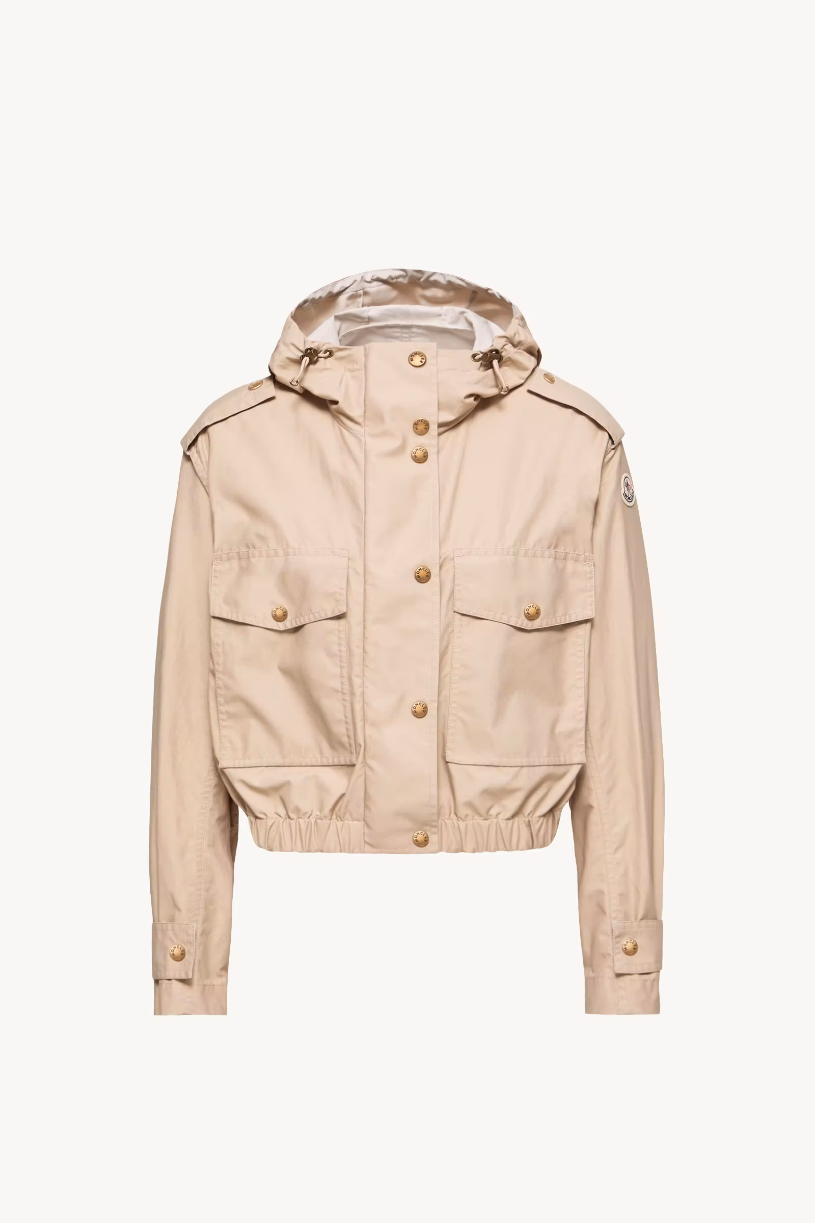 Moncler Carex Hooded Cotton Blend Poplin Jacket Moncler Carex Hooded Cotton Blend Poplin Jacket | Fragment Clothing