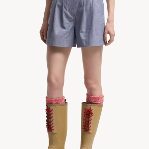 Moncler Chambray Shorts | Fragment Clothing - View 2