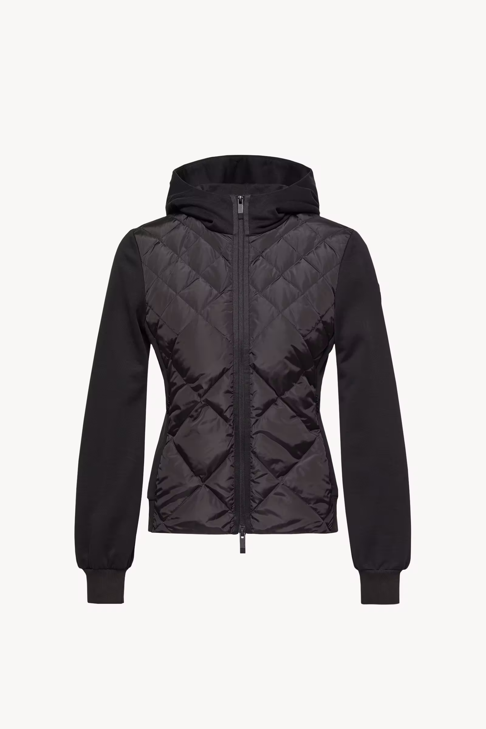 Moncler Cotton Fleece Padded Zip-Up Hoodie Moncler Cotton Fleece Padded Zip-Up Hoodie | Fragment Clothing