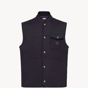 Moncler Dark Blue Catoctin Vest | Fragment Clothing