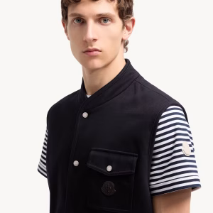 Moncler Dark Blue Catoctin Vest | Fragment Clothing - View 2