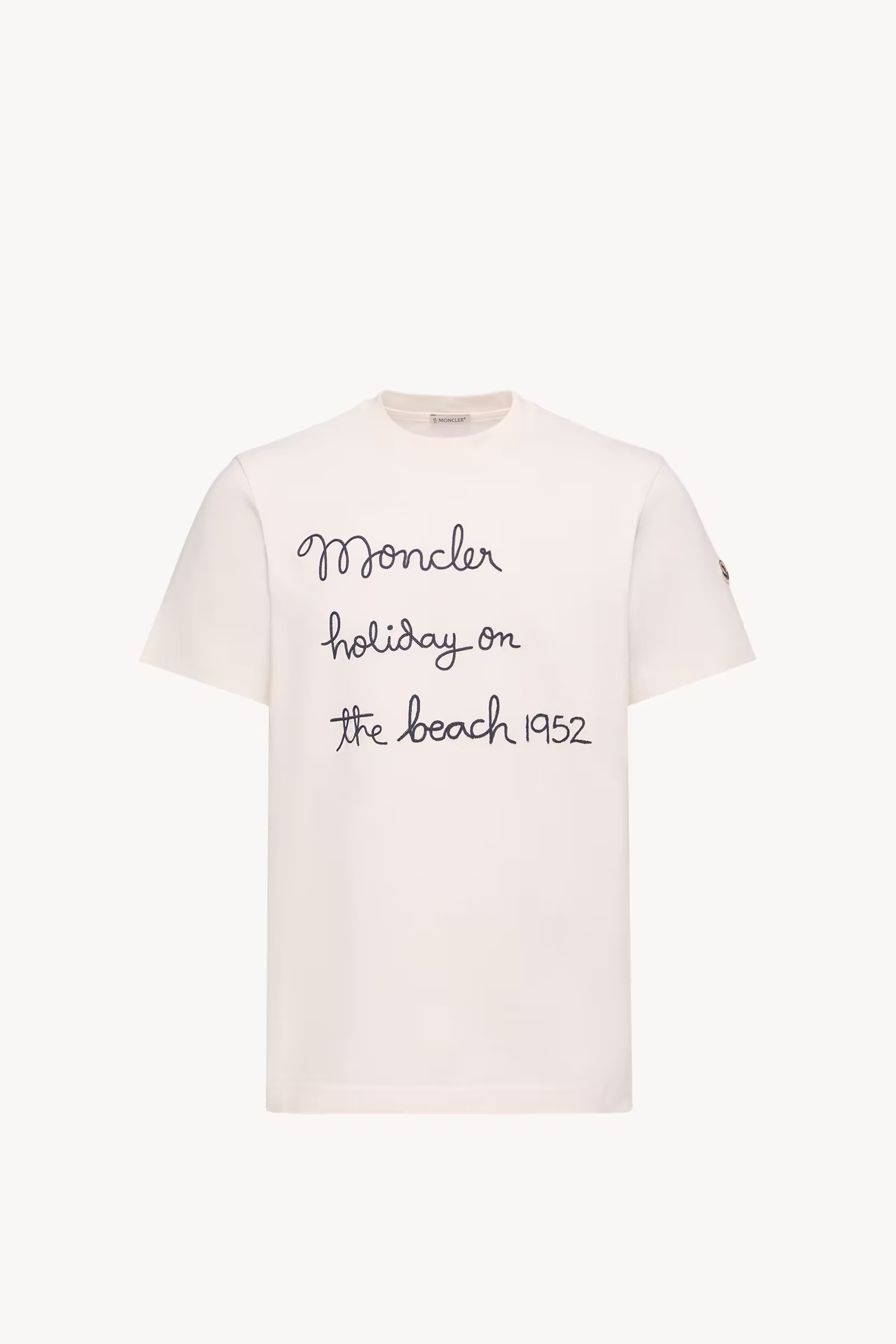 Moncler Embroidered Cotton T-Shirt Moncler Embroidered Cotton T-Shirt | Fragment Clothing