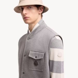 Moncler Grey Catoctin Vest | Fragment Clothing - View 2