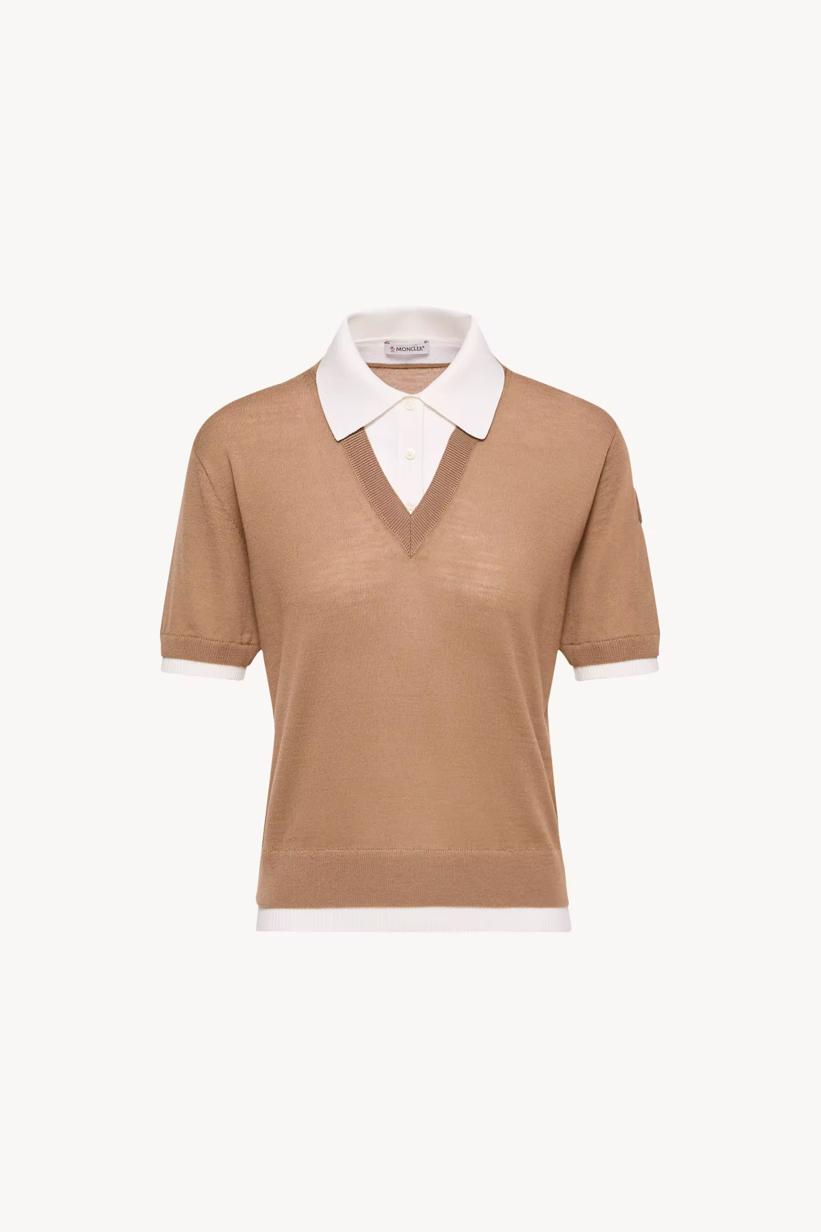 Moncler Layered Wool Polo Shirt Moncler Layered Wool Polo Shirt | Fragment Clothing