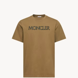 Moncler Logo Print Cotton T-Shirt | Fragment Clothing
