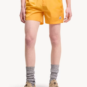 Moncler Logo Swim Shorts | Fragment Clothing - View 2