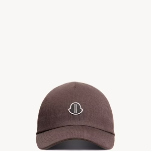 Moncler + Rick Owens Cotton Baseball Cap