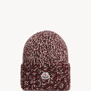 Moncler Mouliné Wool Blend Beanie | Fragment Clothing