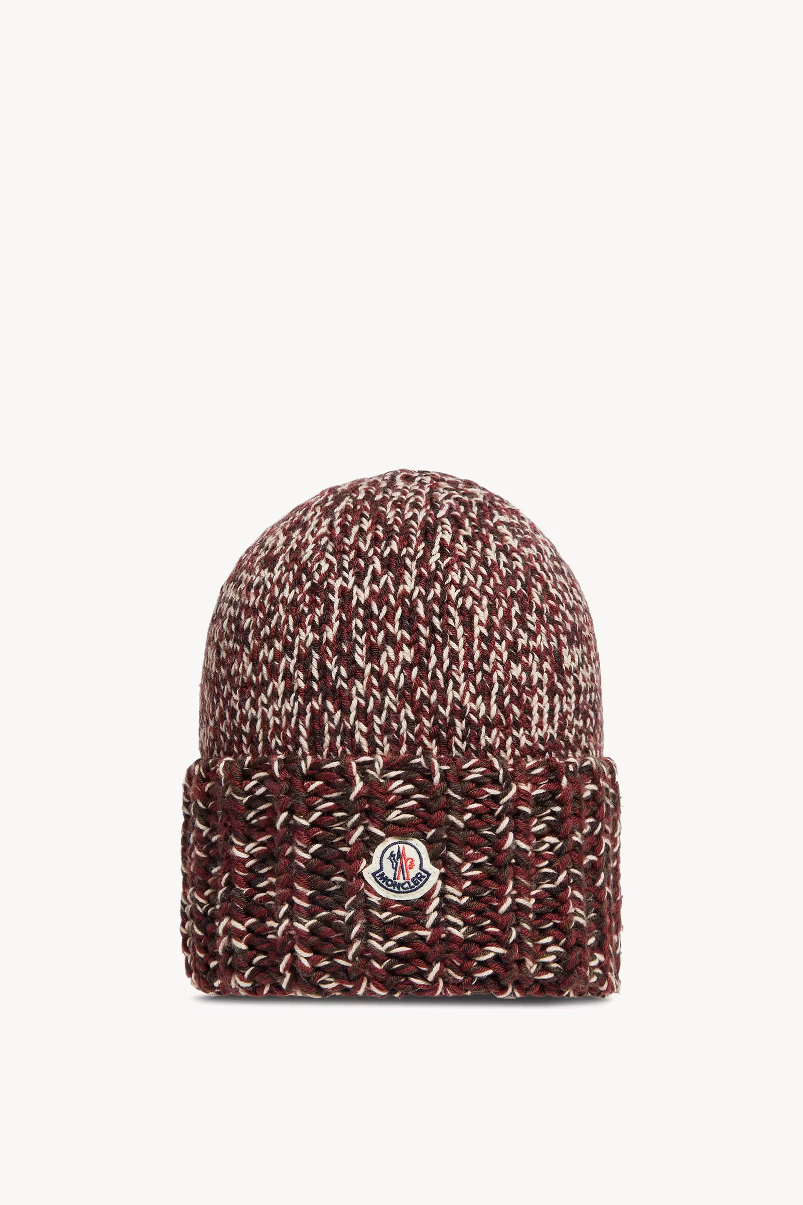 Moncler Mouliné Wool Blend Beanie Moncler Mouliné Wool Blend Beanie | Fragment Clothing