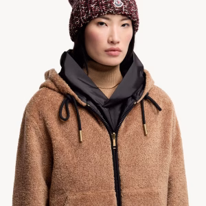Moncler Mouliné Wool Blend Beanie1 | Fragment Clothing