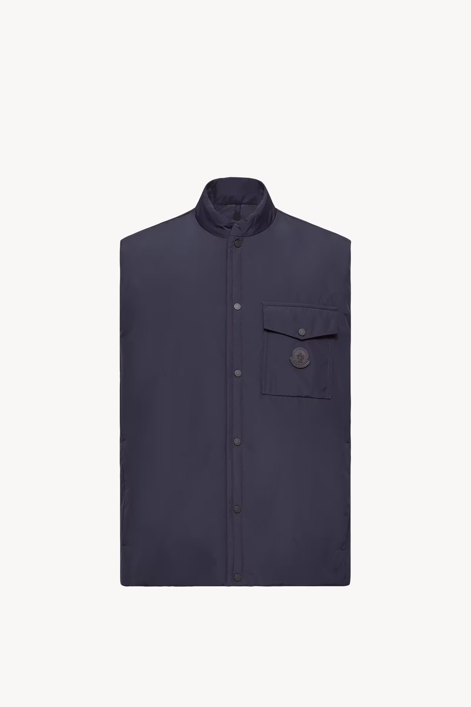 Moncler Navy Blue Sahel Down Vest Moncler Navy Blue Sahel Down Vest | Fragment Clothing