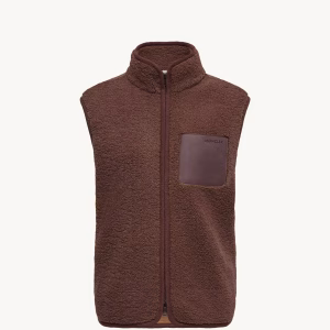 Moncler Nubuck-Trimmed Teddy Vest | Fragment Clothing