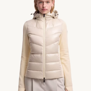 Moncler Padded Zip-Up Hoodie | Fragment Clothing - View 2