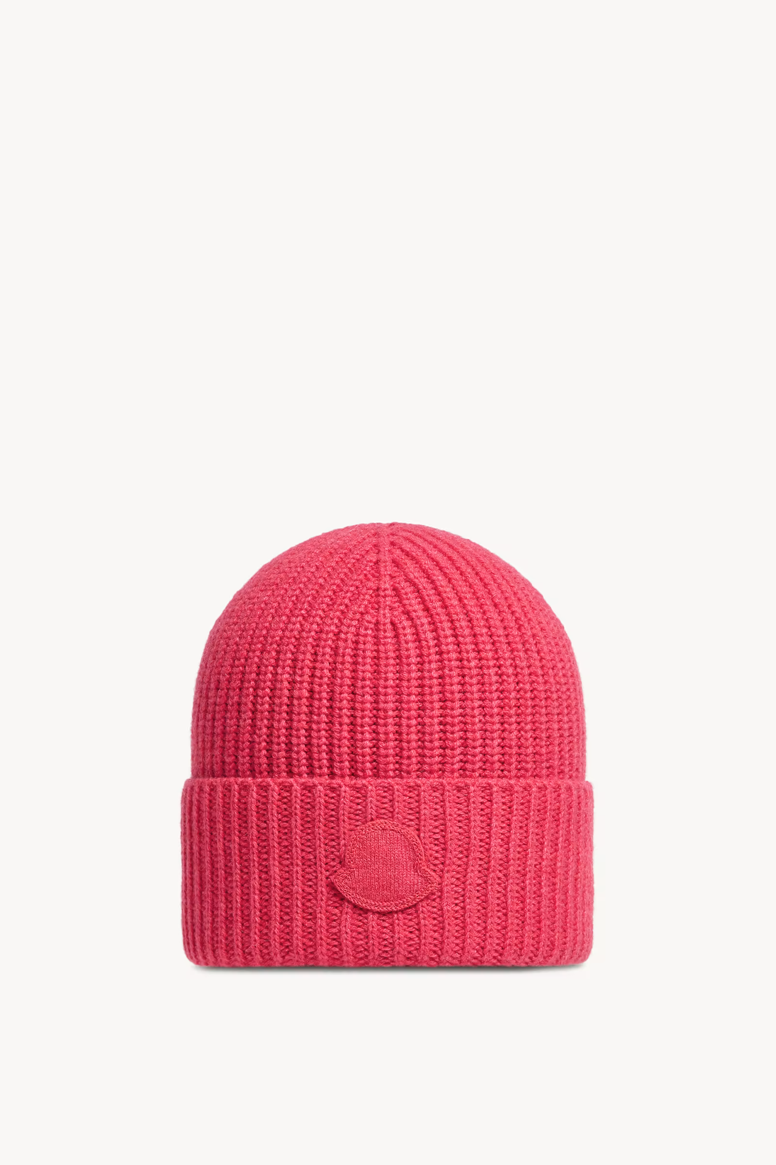 Moncler Pink Cashmere Beanie Moncler Pink Cashmere Beanie | Fragment Clothing