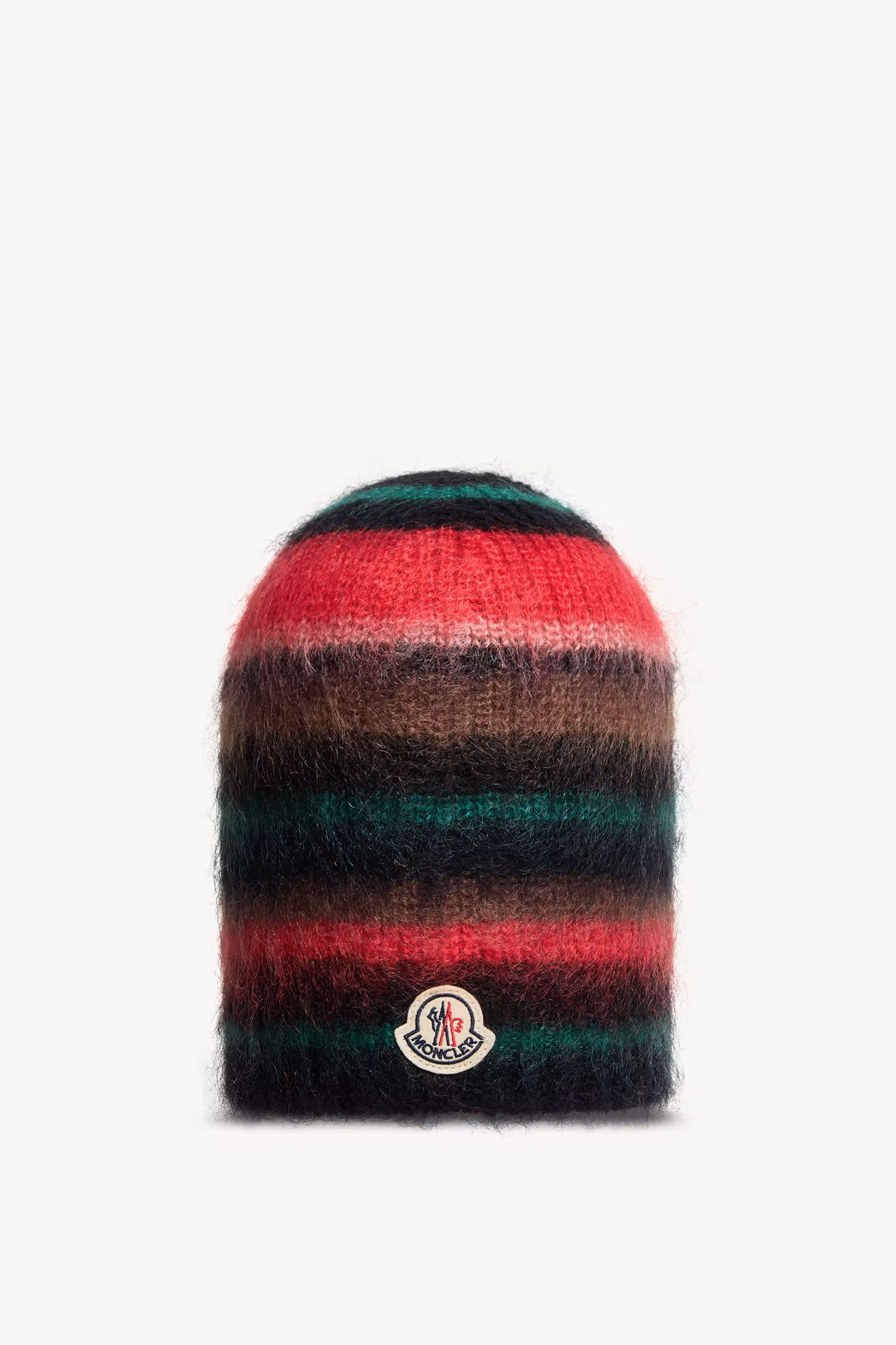 Moncler Striped Mohair Beanie Moncler Striped Mohair Beanie | Fragment Clothing