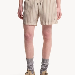 Moncler Striped Swim Shorts1 | Fragment Clothing