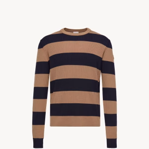 Moncler Striped Wool Sweater | Fragment Clothing