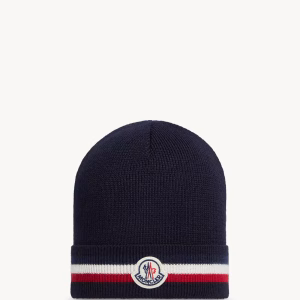 Moncler Tricolor Wool Beanie | Fragment Clothing