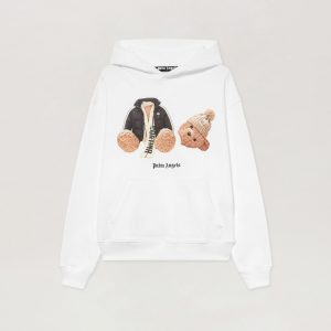 Palm Angels Broken Bear Cortina Hoodie | Fragment Clothing - View 2