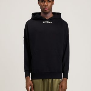 Palm Angels Classic Logo Over Hoodie | Fragment Clothing - View 2