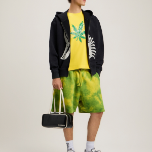 Palm Leaf T-Shirt Yellow Green | Fragment Clothing - View 2